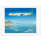 Thijs Postma - Poster - Airbus A321neo Transavia Poster Only TP Aviation Art 45x60 cm / 18x24″ 