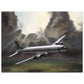 Thijs Postma - Poster - Aluminum - Douglas DC-6 Transavia Open Skies Aluminum Print TP Aviation Art 60x80 cm / 24x32″ 