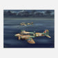 Thijs Postma - Poster - Avro Anson Over Irish Sea Poster Only TP Aviation Art 45x60 cm / 18x24″ 