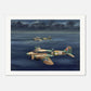 Thijs Postma - Poster - Avro Anson Over Irish Sea Poster Only TP Aviation Art 60x80 cm / 24x32″ 