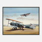 Thijs Postma - Poster - Boeing 40 Getting Aboard - Metal Frame Poster - Metal Frame TP Aviation Art 45x60 cm / 18x24″ 