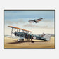 Thijs Postma - Poster - Boeing 40 Getting Aboard - Metal Frame Poster - Metal Frame TP Aviation Art 60x80 cm / 24x32″ 