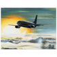 Thijs Postma - Poster - Boeing 737 Transavia Sunset Poster Only TP Aviation Art 60x80 cm / 24x32″ 