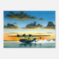 Thijs Postma - Poster - Dornier Do 24K East Indies Poster Only TP Aviation Art 50x70 cm / 20x28″ 