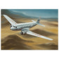 Thijs Postma - Poster - Douglas DC-2 PH-AJU Aviahobby Poster Only TP Aviation Art 50x70 cm / 20x28″ 