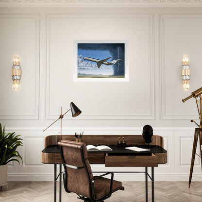 Thijs Postma - Poster - Douglas DC-9 KLM Lightning Poster Only TP Aviation Art 