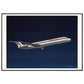 Thijs Postma - Poster - Douglas DC-9 MD-82 Martinair - Metal Frame Poster - Metal Frame TP Aviation Art 70x100 cm / 28x40″ 