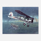 Thijs Postma - Poster - Fairey Swordfish 860 Sqn Poster Only TP Aviation Art 45x60 cm / 18x24″ 