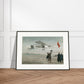 Thijs Postma - Poster - Farman No.1 First Flight Of One Kilometer Over Europe - Metal Frame Poster - Metal Frame TP Aviation Art 