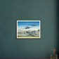 Thijs Postma - Poster - Focke-Wulf Fw 190 With Unexpected Visitors of Spitfires - Metal Frame Poster - Metal Frame TP Aviation Art 