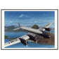 Thijs Postma - Poster - Focke-Wulf Fw 200 Condor 'Abaitara' Rio de Janeiro - Metal Frame Poster - Metal Frame TP Aviation Art 70x100 cm / 28x40″ 