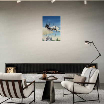 Thijs Postma - Poster - Fokker Spin No. 3 Haarlem Poster Only TP Aviation Art 