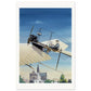 Thijs Postma - Poster - Fokker Spin No. 3 Haarlem Poster Only TP Aviation Art 60x90 cm / 24x36″ 