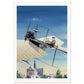Thijs Postma - Poster - Fokker Spin No. 3 Haarlem Poster Only TP Aviation Art 70x100 cm / 28x40″ 