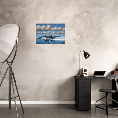 Thijs Postma - Poster - Fokker T.8w Poster Only TP Aviation Art 