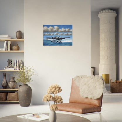 Thijs Postma - Poster - Fokker T.8w Poster Only TP Aviation Art 
