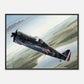 Thijs Postma - Poster - Koolhoven FK.58 - Metal Frame Poster - Metal Frame TP Aviation Art 45x60 cm / 18x24″ 