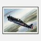 Thijs Postma - Poster - Koolhoven FK.58 - Metal Frame Poster - Metal Frame TP Aviation Art 60x80 cm / 24x32″ 