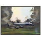 Thijs Postma - Poster - Lockheed L-1049 PH-LKD Open Skies - Metal Frame Poster - Metal Frame TP Aviation Art 50x70 cm / 20x28″ 