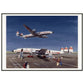 Thijs Postma - Poster - Lockheed L-1649 Starliner - Metal Frame Poster - Metal Frame TP Aviation Art 70x100 cm / 28x40″ 