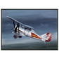 Thijs Postma - Poster - Polikarpov I-5 In The Sky - Metal Frame Poster - Metal Frame TP Aviation Art 50x70 cm / 20x28″ 