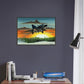Thijs Postma - Poster - SAAB J-35 Draken - Metal Frame Poster - Metal Frame TP Aviation Art 