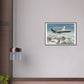 Thijs Postma - Poster - Sud-Est SE-210 Caravelle Transavia - Metal Frame Poster - Metal Frame TP Aviation Art 