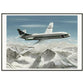 Thijs Postma - Poster - Sud-Est SE-210 Caravelle Transavia - Metal Frame Poster - Metal Frame TP Aviation Art 70x100 cm / 28x40″ 