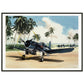 Thijs Postma - Poster - Vought F4U-1A Corsair Of Lt Ike Kepford In The Pacific - Metal Frame Poster - Metal Frame TP Aviation Art 50x70 cm / 20x28″ 