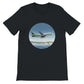 Thijs Postma - T-shirt - Boeing 737-200 Transavia Türkiye - Premium Unisex T-shirt TP Aviation Art Black S 