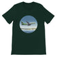 Thijs Postma - T-shirt - Boeing 737-200 Transavia Türkiye - Premium Unisex T-shirt TP Aviation Art Forest S 