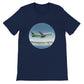 Thijs Postma - T-shirt - Boeing 737-200 Transavia Türkiye - Premium Unisex T-shirt TP Aviation Art Navy S 