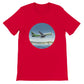 Thijs Postma - T-shirt - Boeing 737-200 Transavia Türkiye - Premium Unisex T-shirt TP Aviation Art Red S 