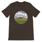 Thijs Postma - T-shirt - Douglas DC-6 Transavia - Premium Unisex T-shirt TP Aviation Art Brown S 