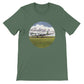Thijs Postma - T-shirt - Douglas DC-6 Transavia - Premium Unisex T-shirt TP Aviation Art Military Green S 