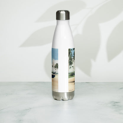 Thijs Postma - Water Bottle - Vought F4U-1A Corsair Of Lt Ike Kepford In The Pacific Water Bottles TP Aviation Art 