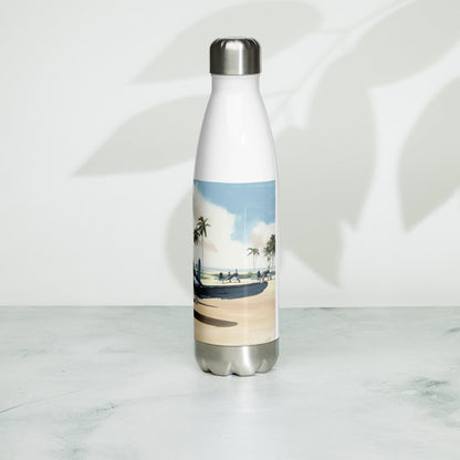 Thijs Postma - Water Bottle - Vought F4U-1A Corsair Of Lt Ike Kepford In The Pacific Water Bottles TP Aviation Art 
