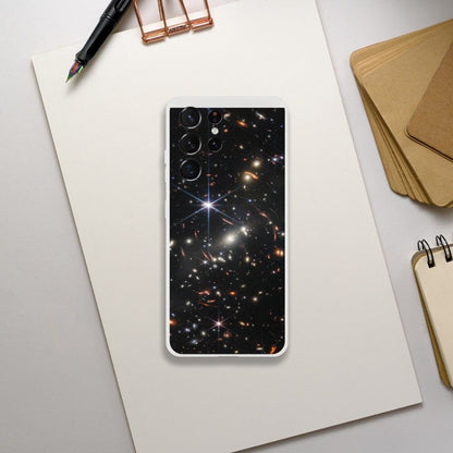 NASA - Phone Case Flexi - 1. Webb's First Deep Field (NIRCam Image) - James Webb Space Telescope Phone Case TP Aviation Art 