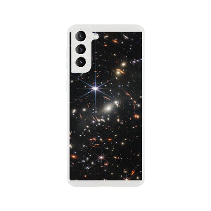 NASA - Phone Case Flexi - 1. Webb's First Deep Field (NIRCam Image) - James Webb Space Telescope Phone Case TP Aviation Art Galaxy S21 Plus 