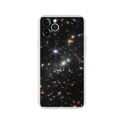 NASA - Phone Case Flexi - 1. Webb's First Deep Field (NIRCam Image) - James Webb Space Telescope Phone Case TP Aviation Art iPhone 11 Pro 