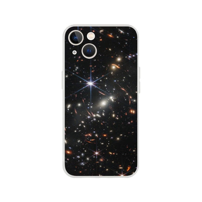 NASA - Phone Case Flexi - 1. Webb's First Deep Field (NIRCam Image) - James Webb Space Telescope Phone Case TP Aviation Art iPhone 13 