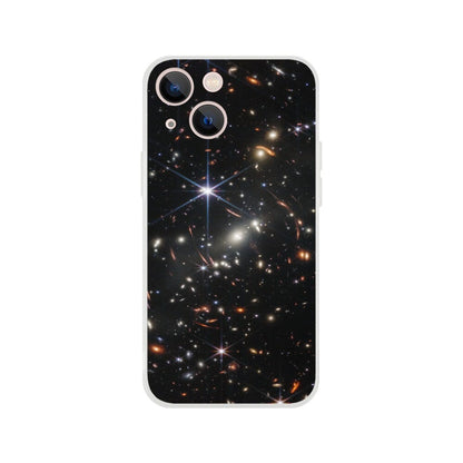 NASA - Phone Case Flexi - 1. Webb's First Deep Field (NIRCam Image) - James Webb Space Telescope Phone Case TP Aviation Art iPhone 13 Mini 