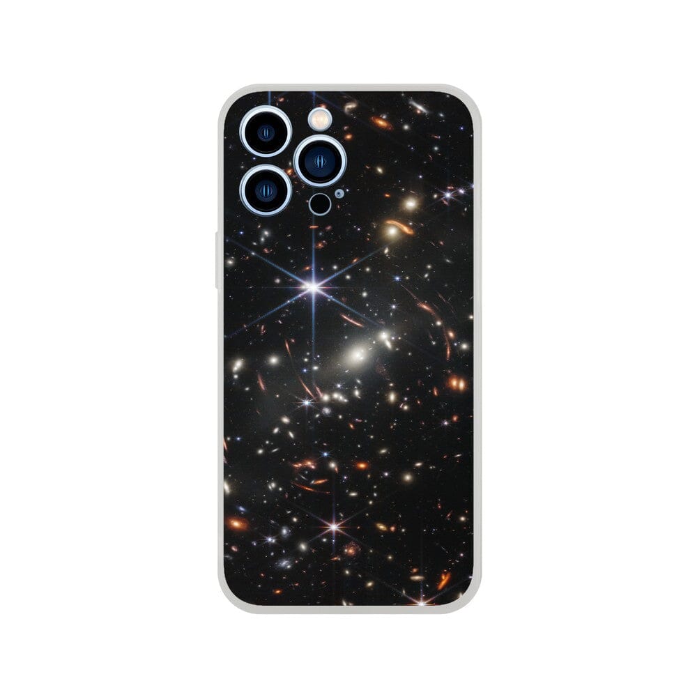 NASA - Phone Case Flexi - 1. Webb's First Deep Field (NIRCam Image) - James Webb Space Telescope Phone Case TP Aviation Art iPhone 13 Pro Max 