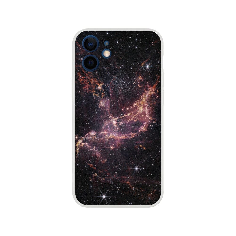 NASA - Phone Case Flexi - 14. NGC 346 (NIRCam Image) - James Webb Space Telescope Phone Case TP Aviation Art iPhone 12 Mini 