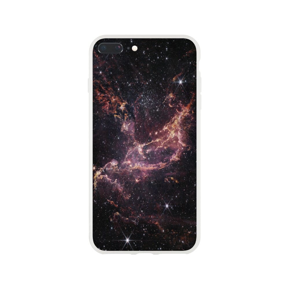 NASA - Phone Case Flexi - 14. NGC 346 (NIRCam Image) - James Webb Space Telescope Phone Case TP Aviation Art iPhone 7 Plus 