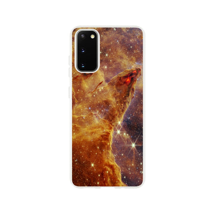 NASA - Phone Case Flexi - 9. Pillars of Creation (NIRCam Image) - James Webb Space Telescope Phone Case TP Aviation Art Galaxy S20 