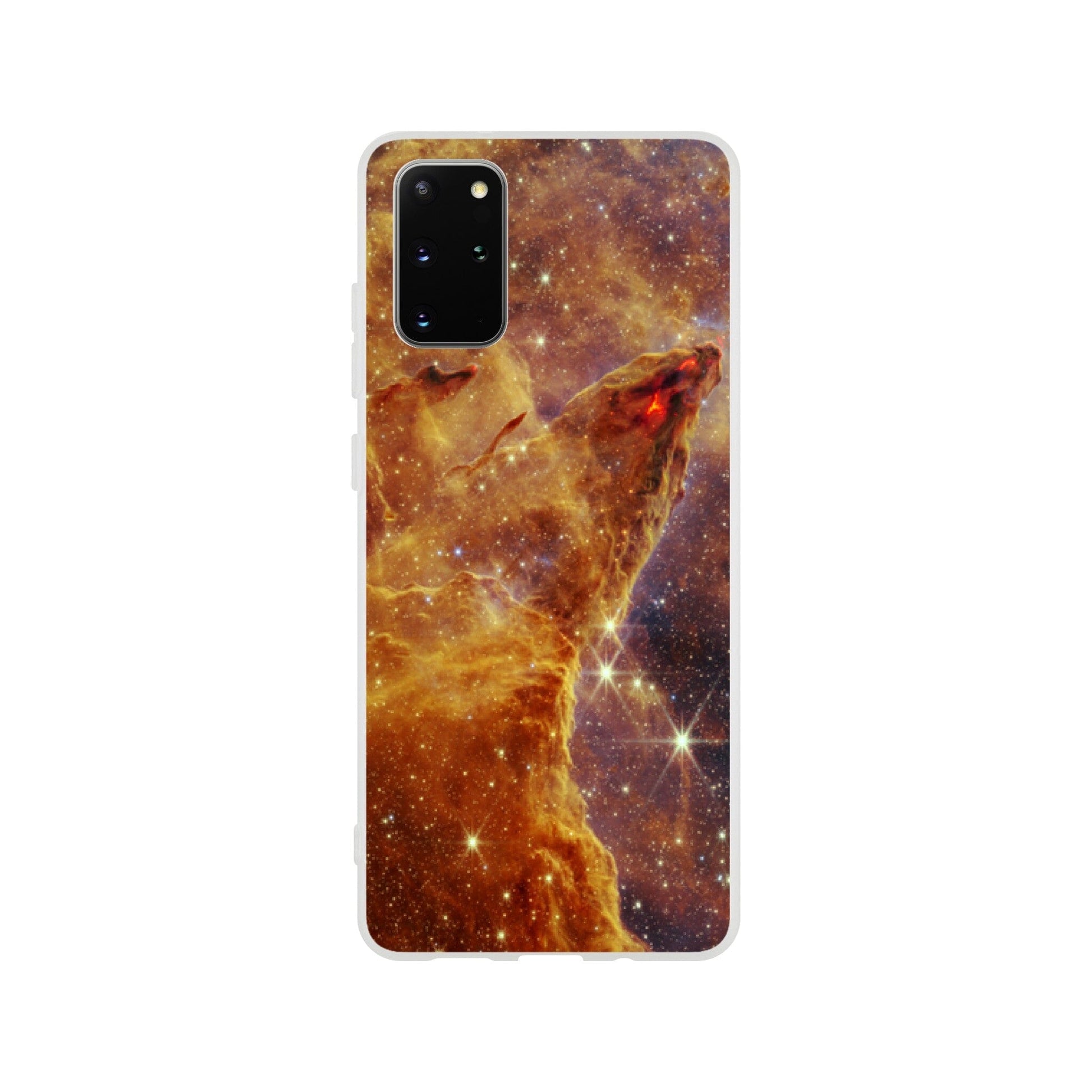 NASA - Phone Case Flexi - 9. Pillars of Creation (NIRCam Image) - James Webb Space Telescope Phone Case TP Aviation Art Galaxy S20 Plus 