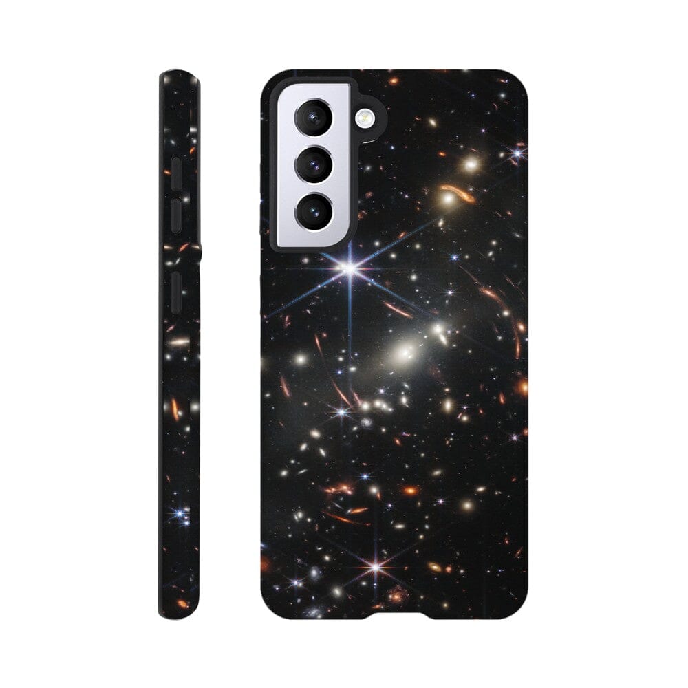 NASA - Phone Case Tough - 1. Webb's First Deep Field (NIRCam Image) - James Webb Space Telescope Phone Case TP Aviation Art Galaxy S21 