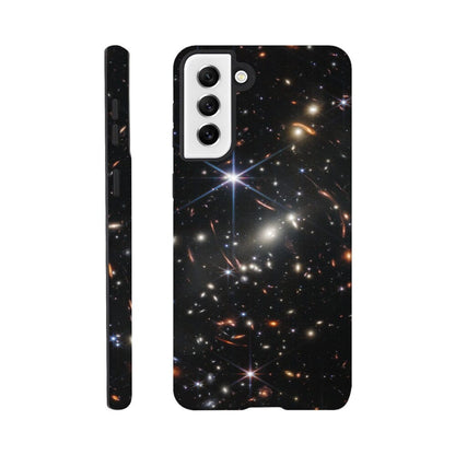 NASA - Phone Case Tough - 1. Webb's First Deep Field (NIRCam Image) - James Webb Space Telescope Phone Case TP Aviation Art Galaxy S21 Plus 