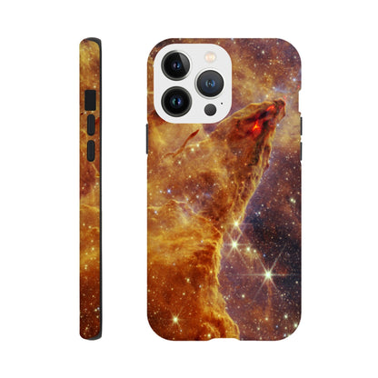 NASA - Phone Case Tough - 9. Pillars of Creation (NIRCam Image) - James Webb Space Telescope Phone Case TP Aviation Art 
